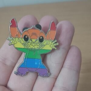 Rainbow Stitch Pin